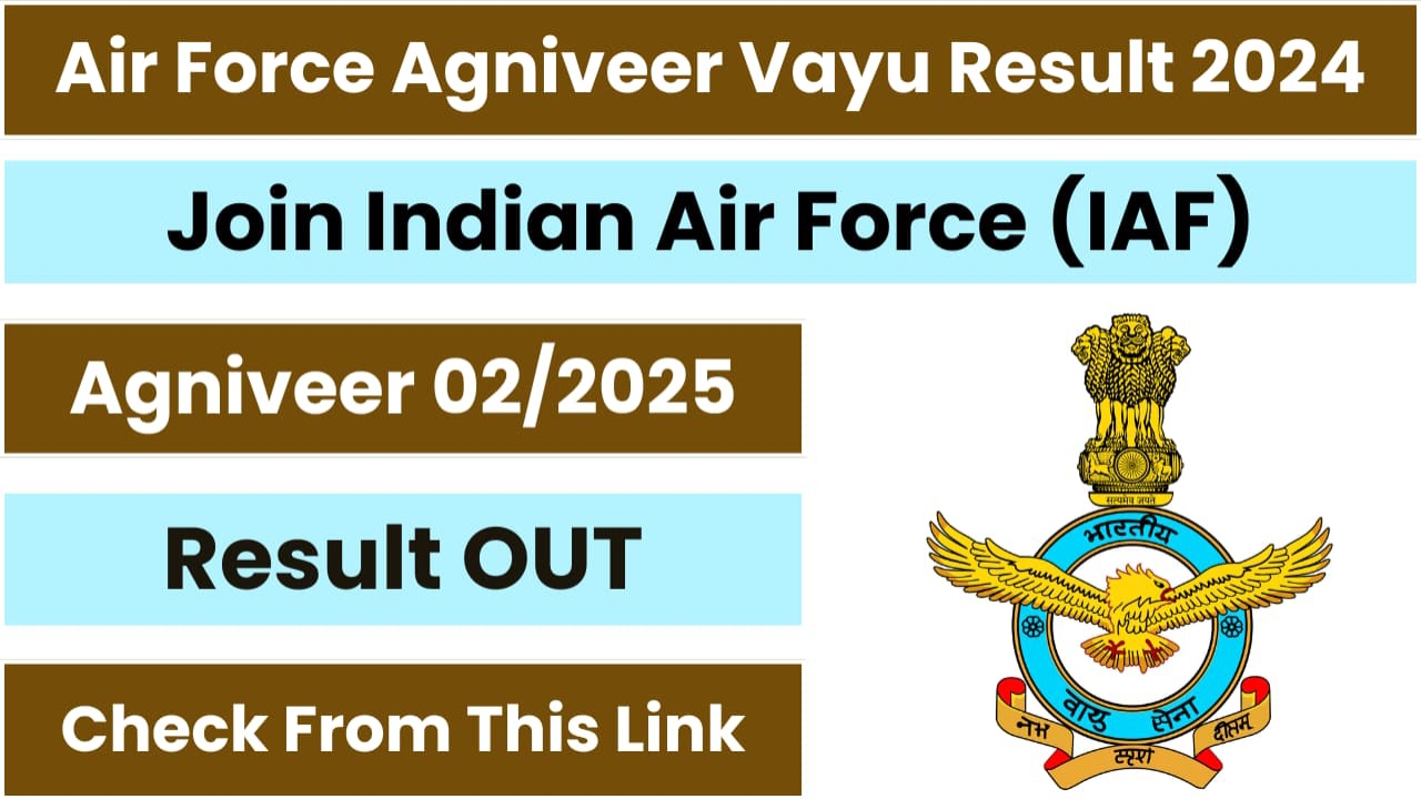 Air Force Agniveer Result Check